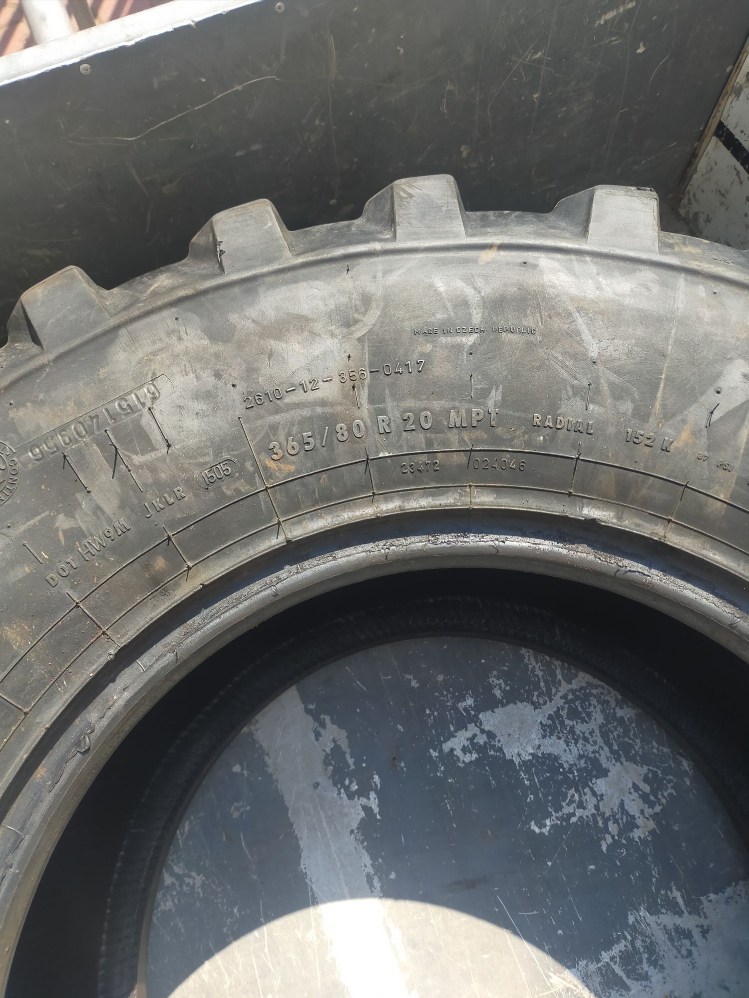 Opony Continental 365/80 R 20 MPT 152 K