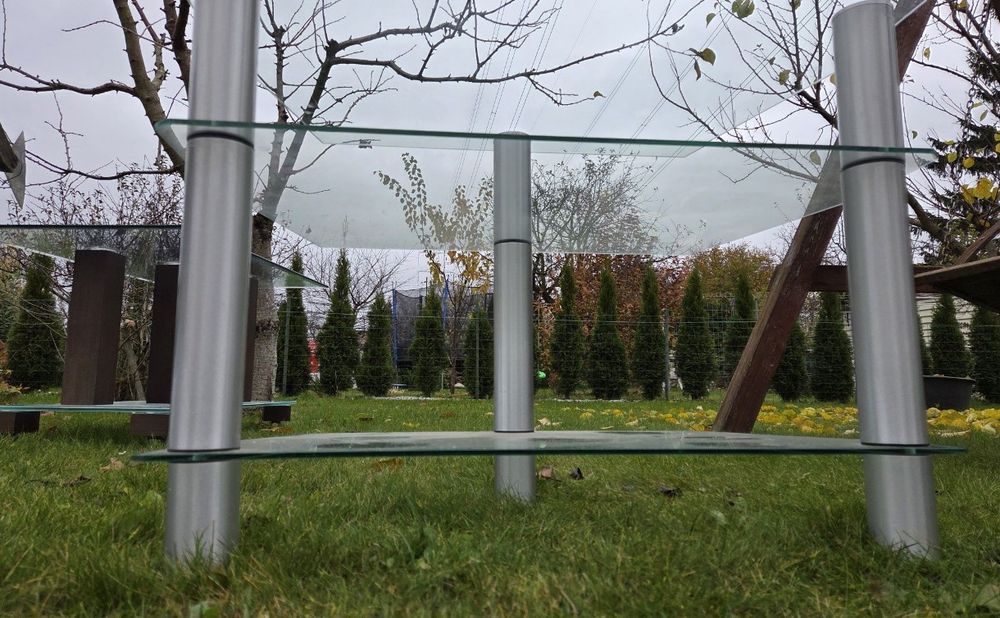 Szafka szklana  RTV 3 półki