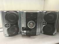 Wieża SONY HCD-RG222 radio cd x3 kaseta x2 mp3 aux
