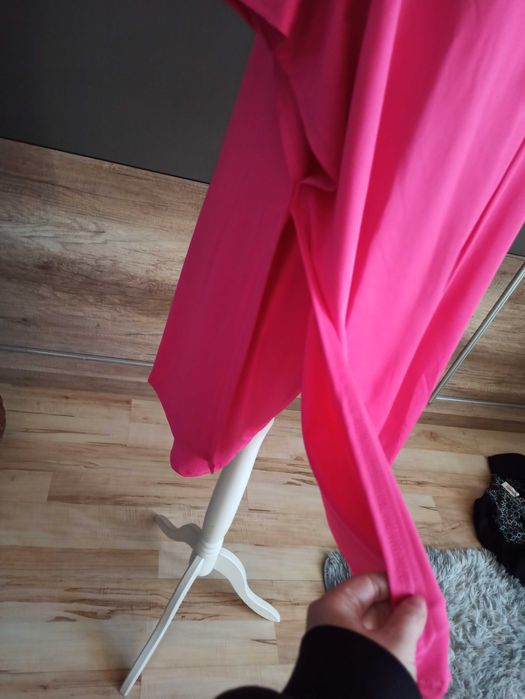Różowy komplet oversize r. 42