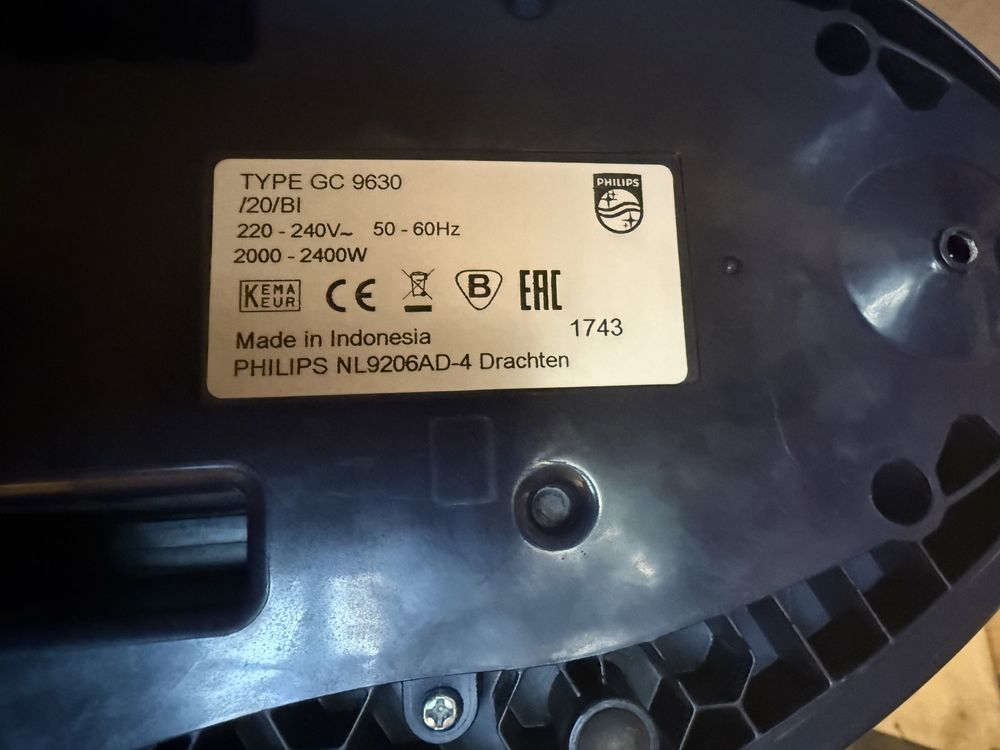 Generator pary żelazko Philips Perfect Care Elite GC 9630