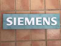 Placa / Reclame Siemens