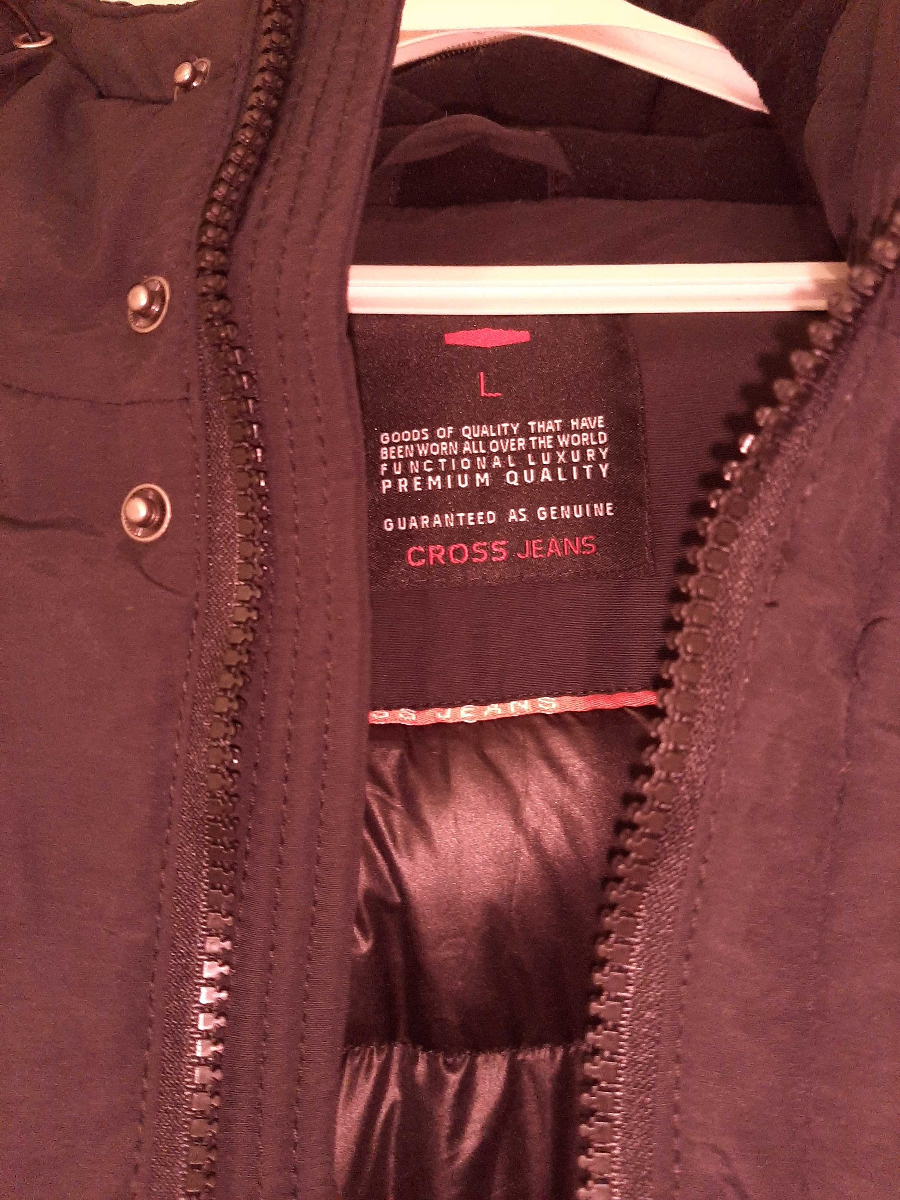 kurtka męska zimowa, nowa  Cross rozm. M