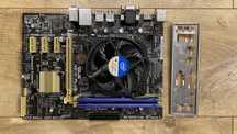 Kompletna plyta asus + i3 + 4 GB ram