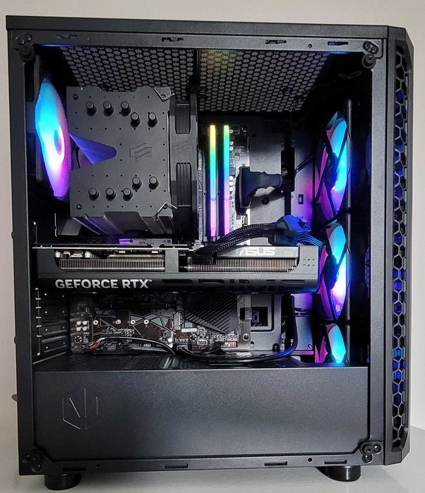 KOMPUTER, RTX5070 Asus 12GB, Ryzen 5600X, DDR4 32GB/1TB M.2,WIFI,GWAR