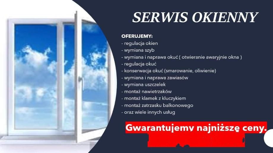 Serwis sprzedaż montaż okien