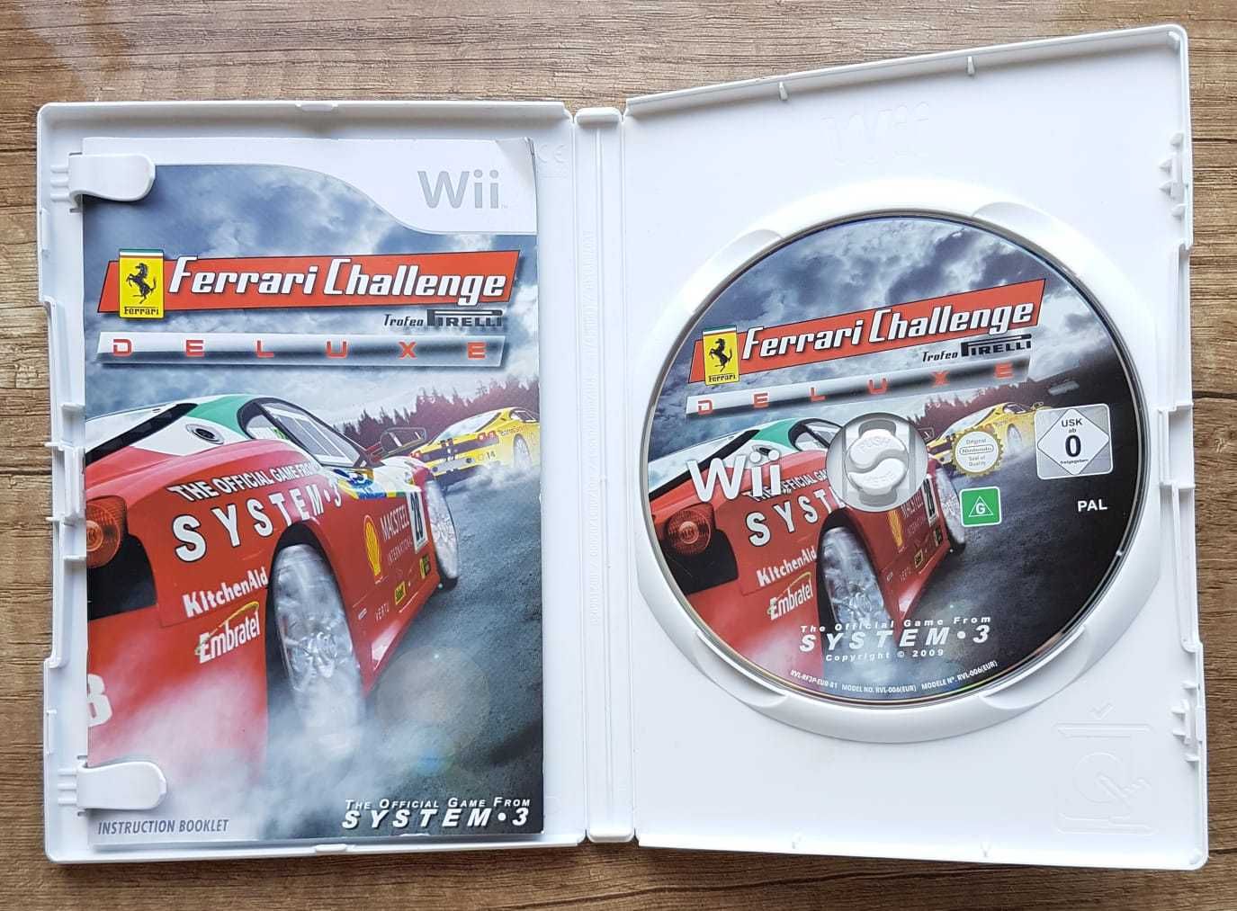 Ferrarri Challenge Deluxe gra prezent Nintendo Wii