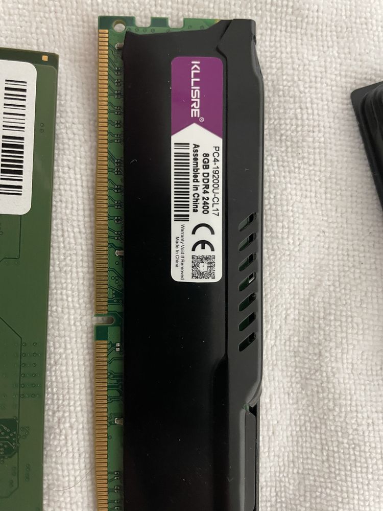 Оперативная память DDR4 12гб ( Kllisre 8gb и kingstone 4gb )