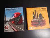 2 livros London Bus