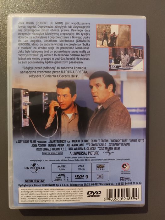 Zdążyć przed północą DVD