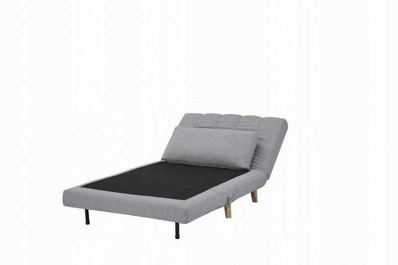 FOTEL, Leżanka rozkładany dla gości 80x200cm