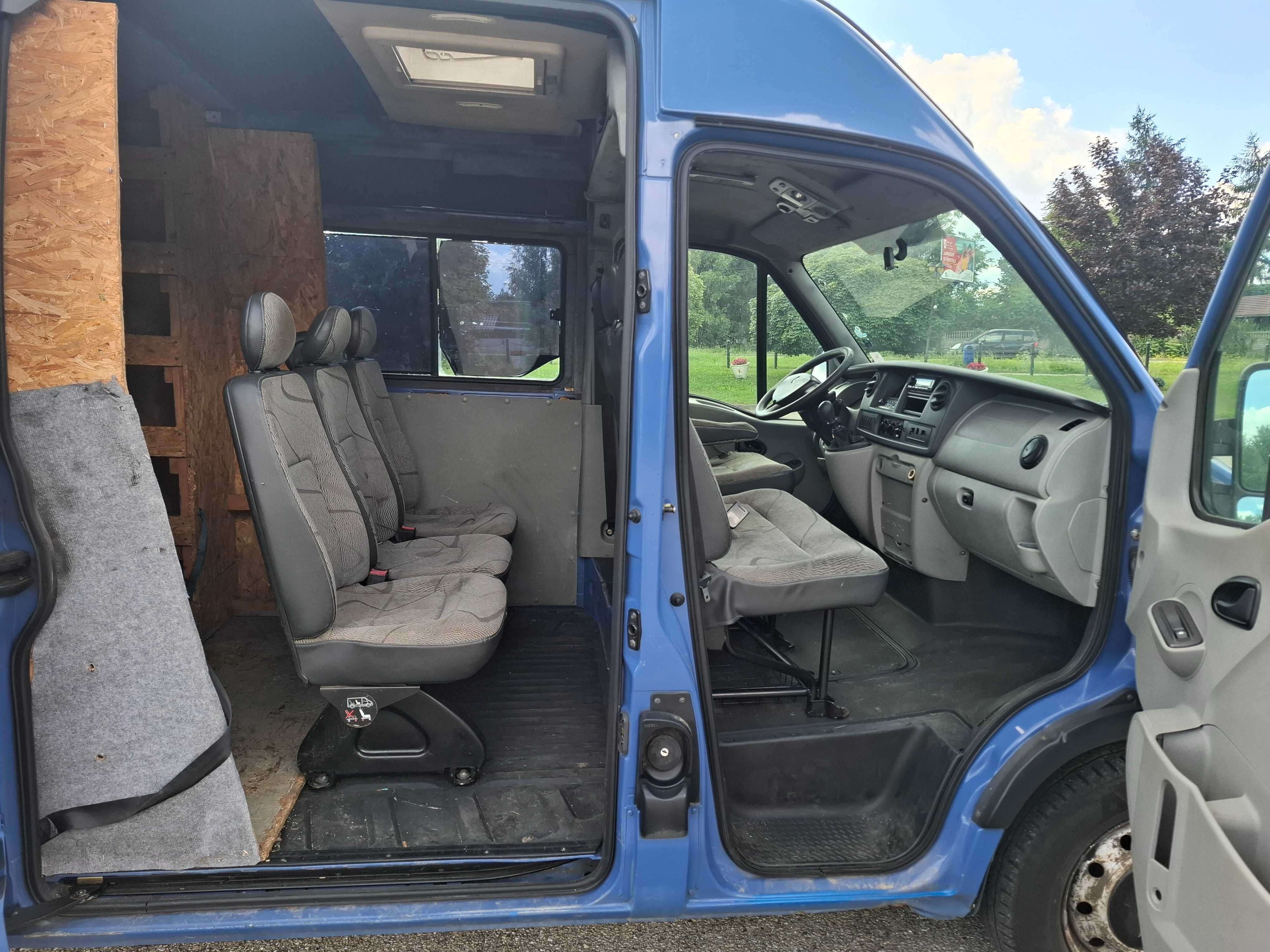 Renault Master 3.0 Diesel manual 6 biegów brygadówka klima WażneOpłaty