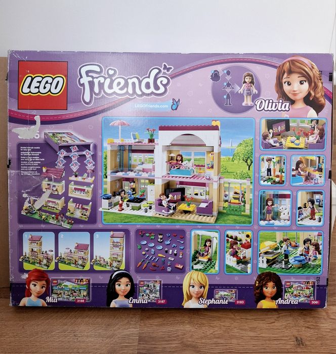 KOMPLETNE Lego Friends 3315 klocki Domek Olivii