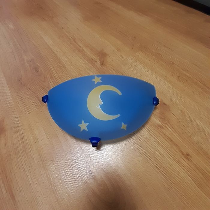 Kinkiet niebieski ksiezyc