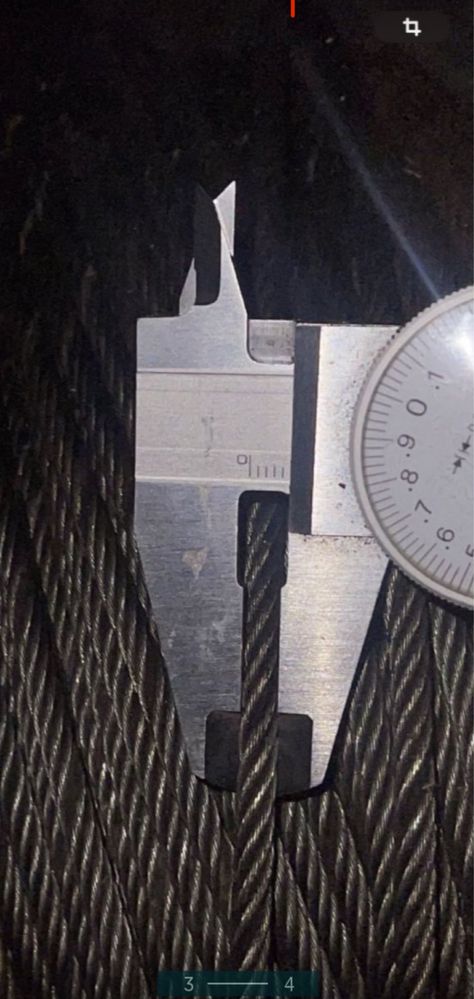 Стальной канат, трос  . 1000 метров  6.5 грн метр . Бухта