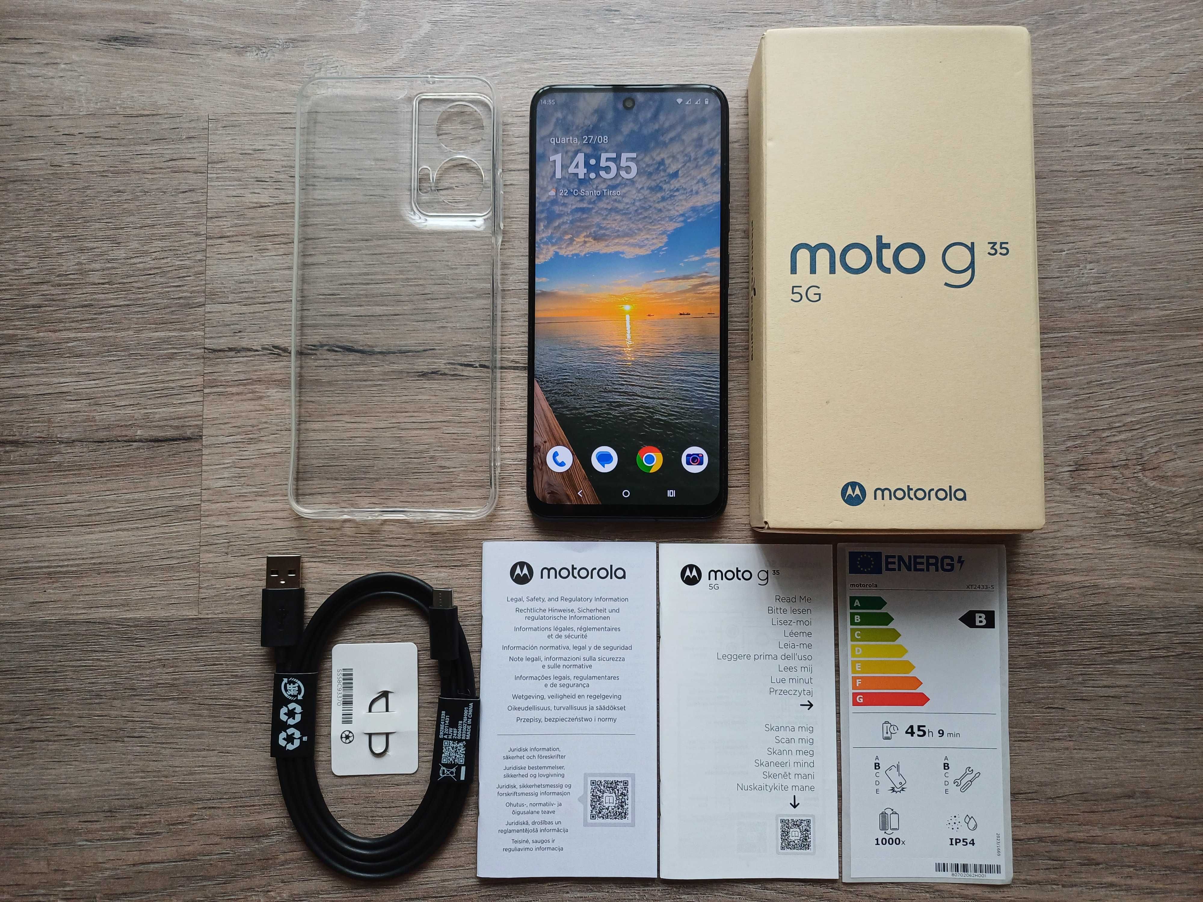 Motorola moto g35 5g 256gb memória 8gb ram