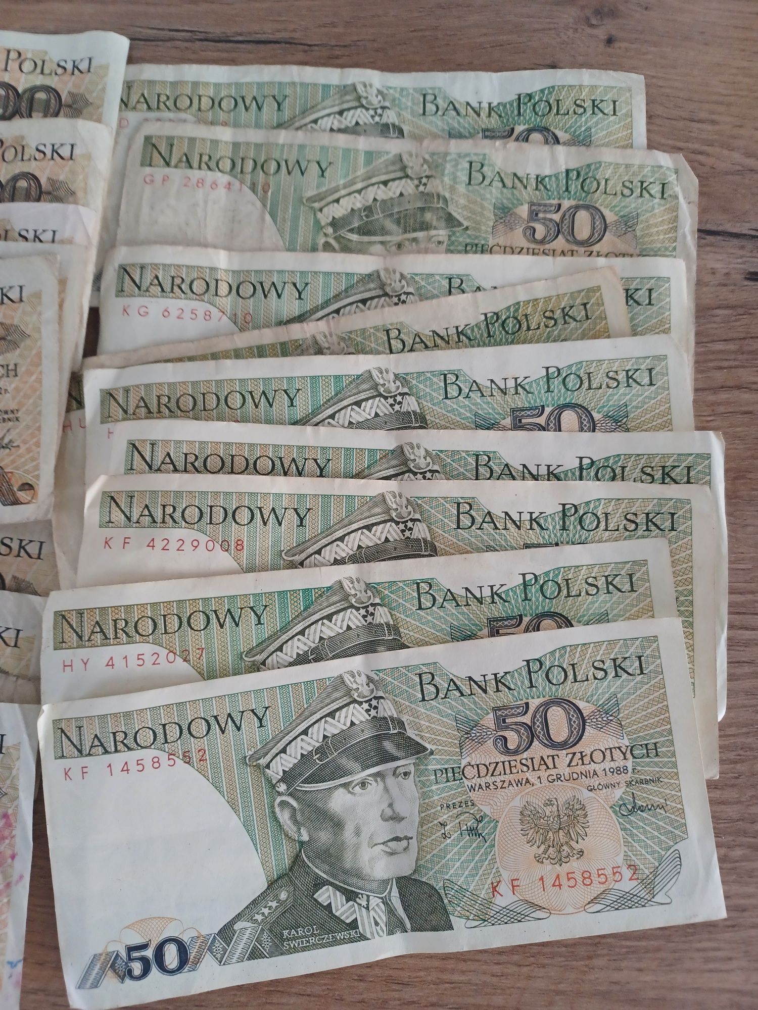 Banknoty PRL 26 szt