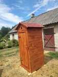 Toaleta, WC , wychodek drewniany