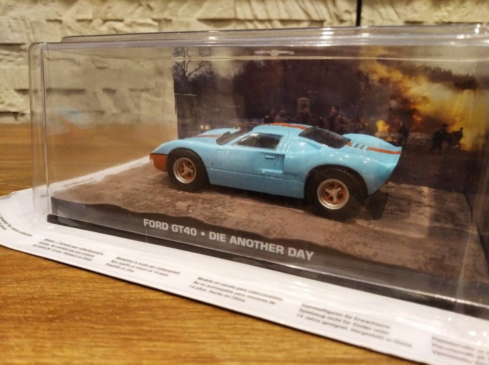 1:43 Ford GT40 James Bond 007 "Die Another Day" model