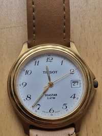 Tissot Seastar chrono złoty zegarek szwajcarski