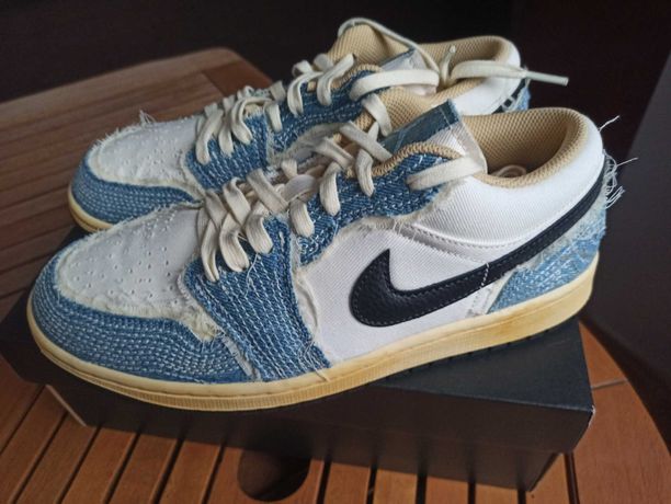 (r. 41) Nike Jordan 1 Low SE WRMK Sashiko Denim