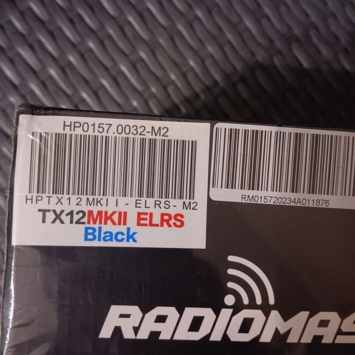 RadioMaster TX12 MK2 ELRS Black новий пульт