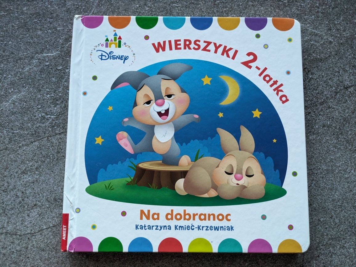 Wierszyki 2-latka na dobranoc disney