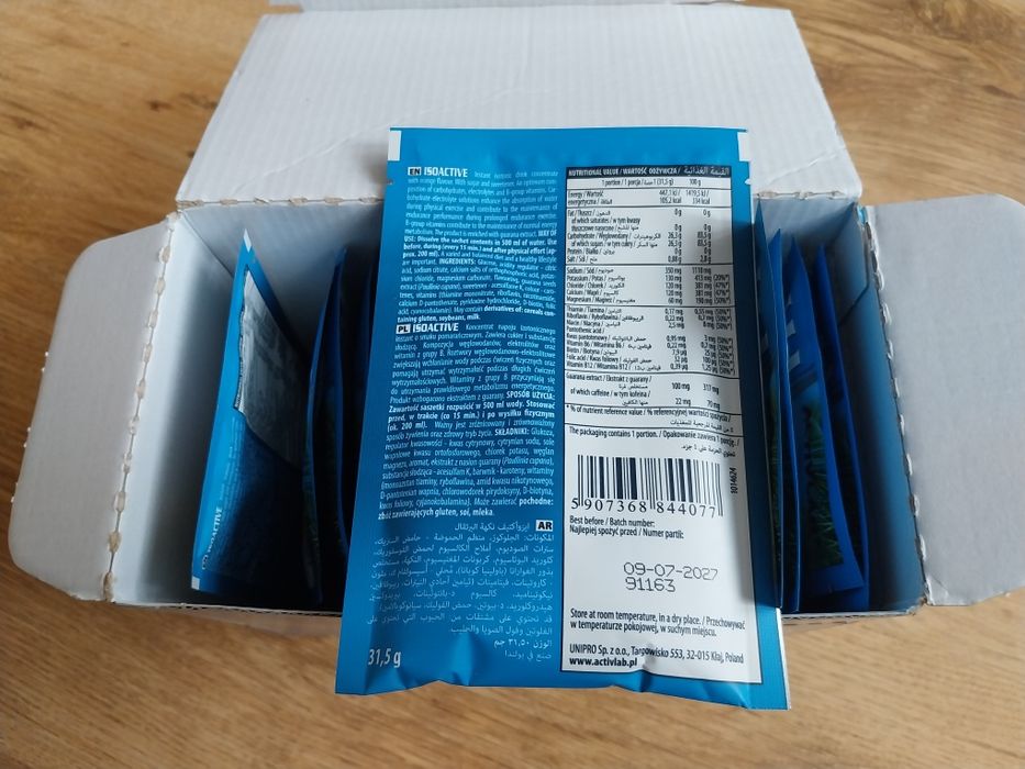 Napój Izotoniczny ActivLab - 20 sztuk