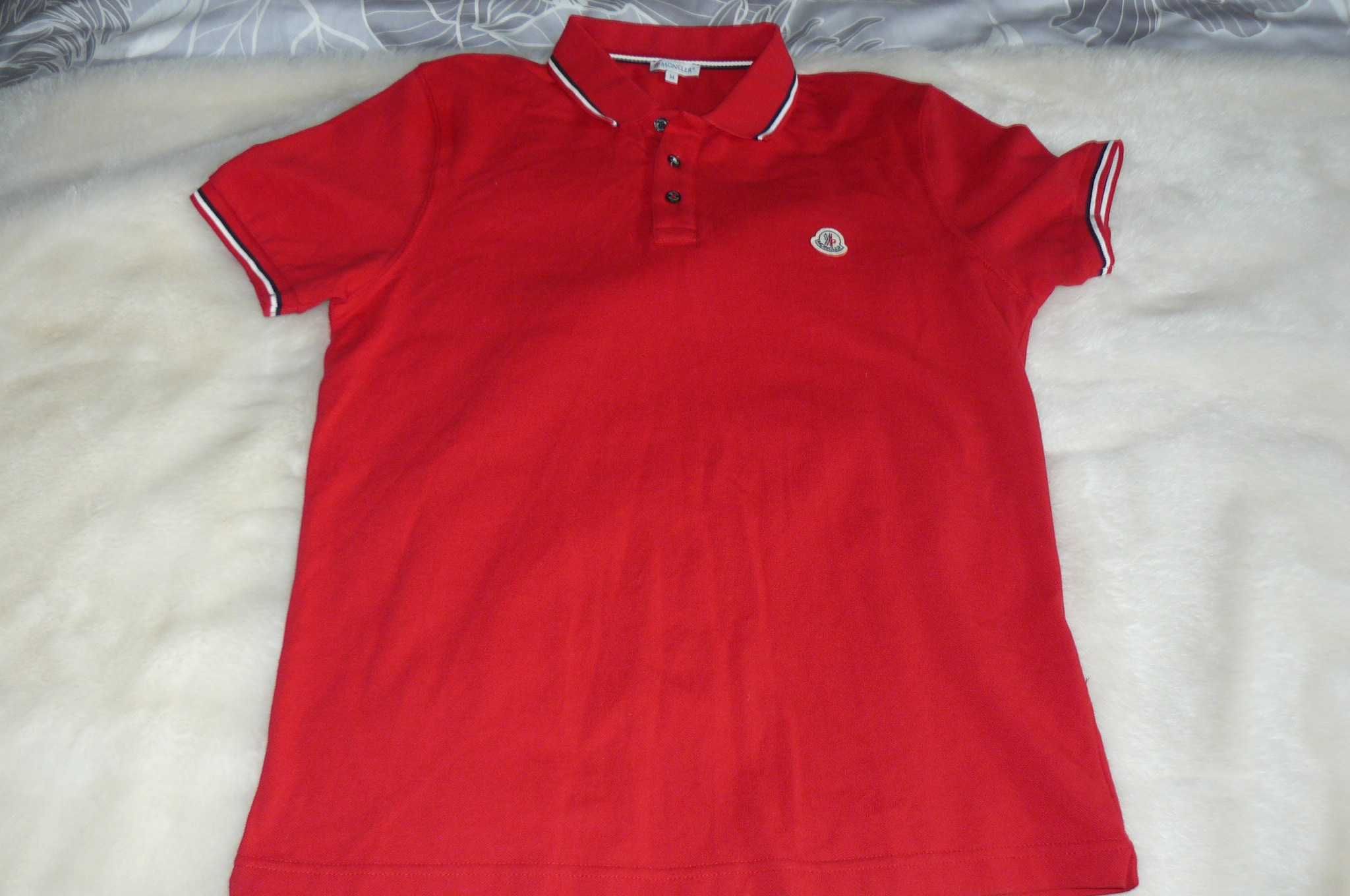 koszulka polo moncler roz m jak nowa