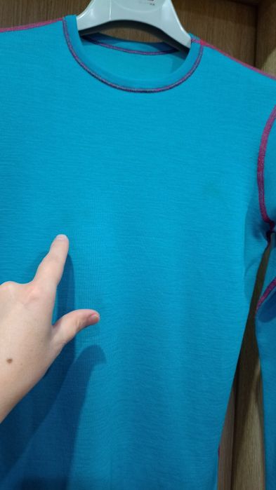 Bluzka koszulka termiczna wełniana, Merino Wool wełna Janus 152