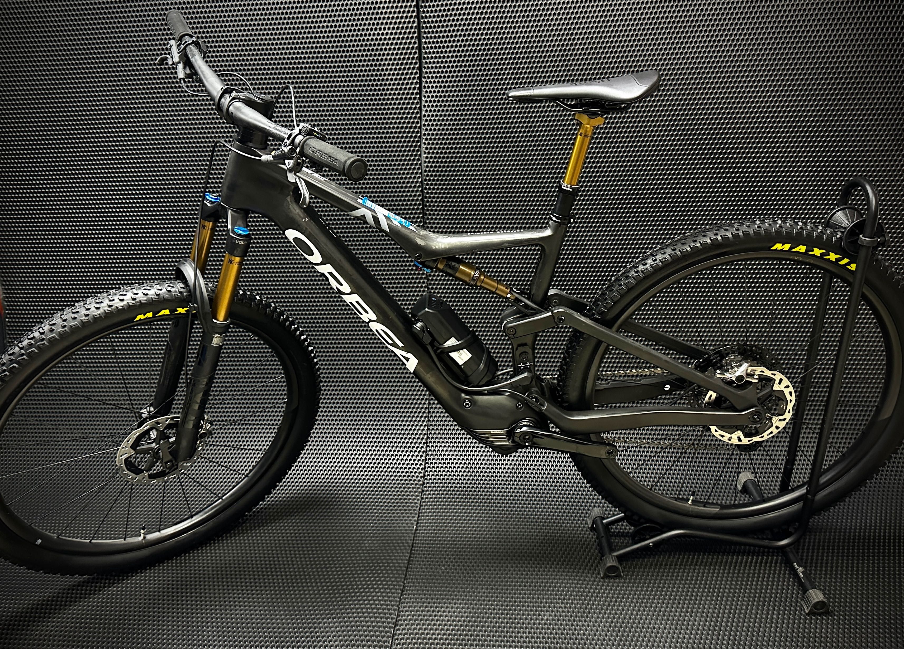 Електро велосипед Orbea Rise M-Ltd 2024 E MTB Fully Carbon L 46cm