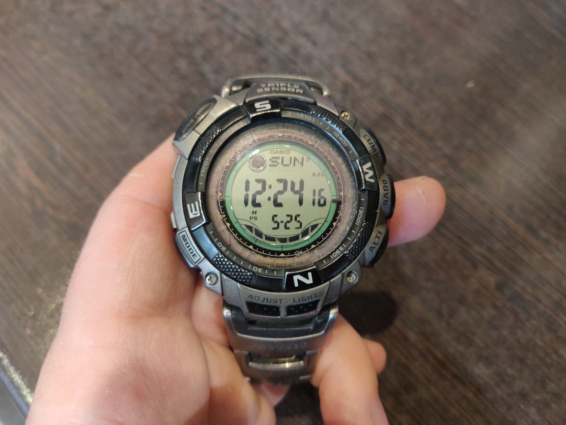 Продам наручные часы CASIO PRO TREK PRW-1500T-7VER
ЧАСЫ CASIO PRO