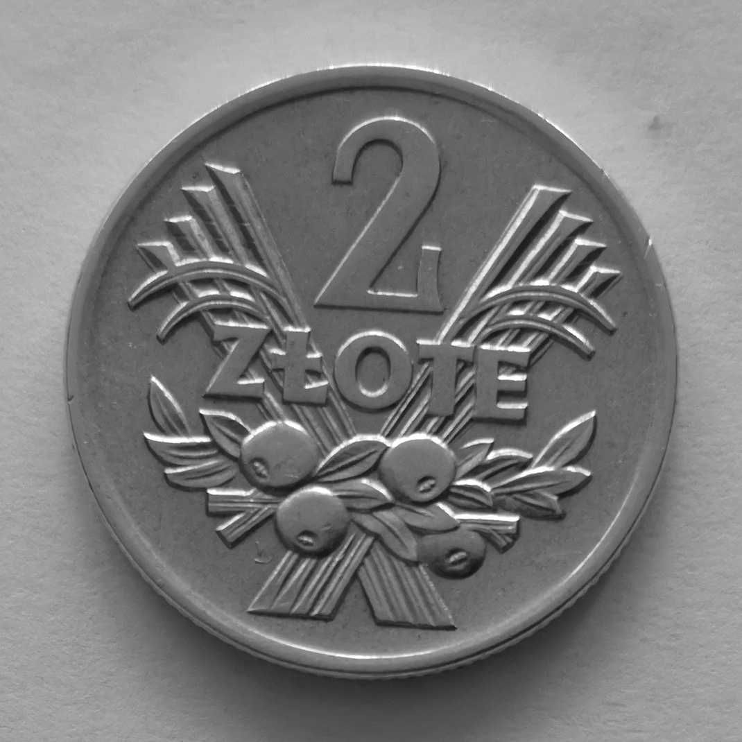 Moneta PRL 2 złote 1971r.Al.Stan monety widoczny na zdjęciach.