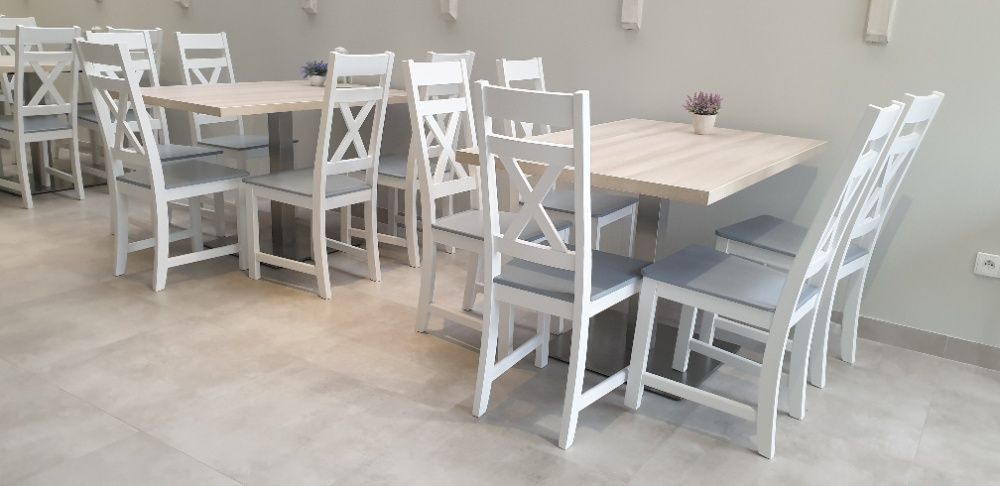 Krzesło krzyżak prowansalskie skandynawskie do restauracji producent