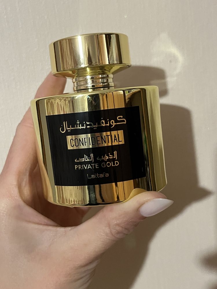 Lattafa Perfumes Confidential Private Gold