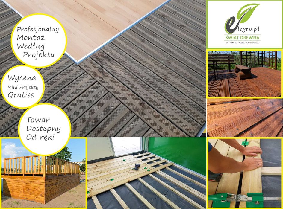 Usługi budowlane, monterskie, tarasy, wiaty, zadaszenia, elewacje