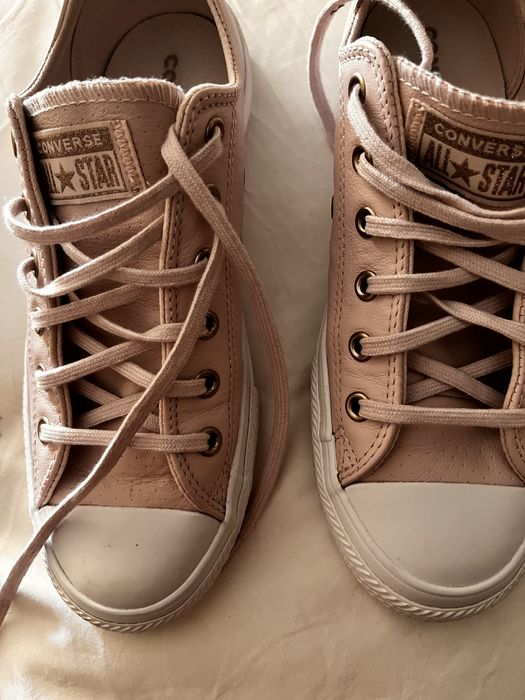 Tenis em pele rosa Converse All Stat novos tamanho 37,