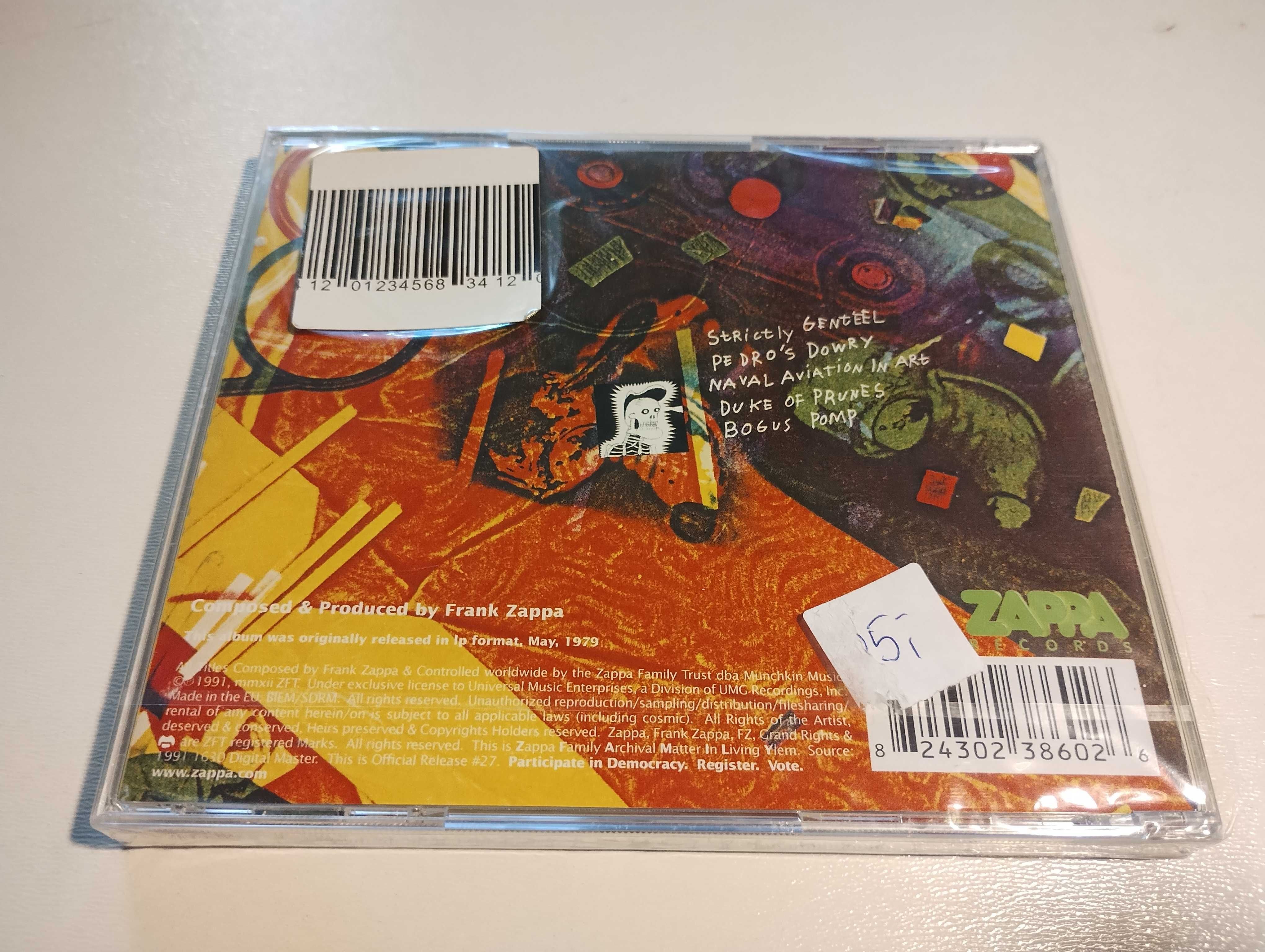 Frank Zappa Orchestral Favorites CD