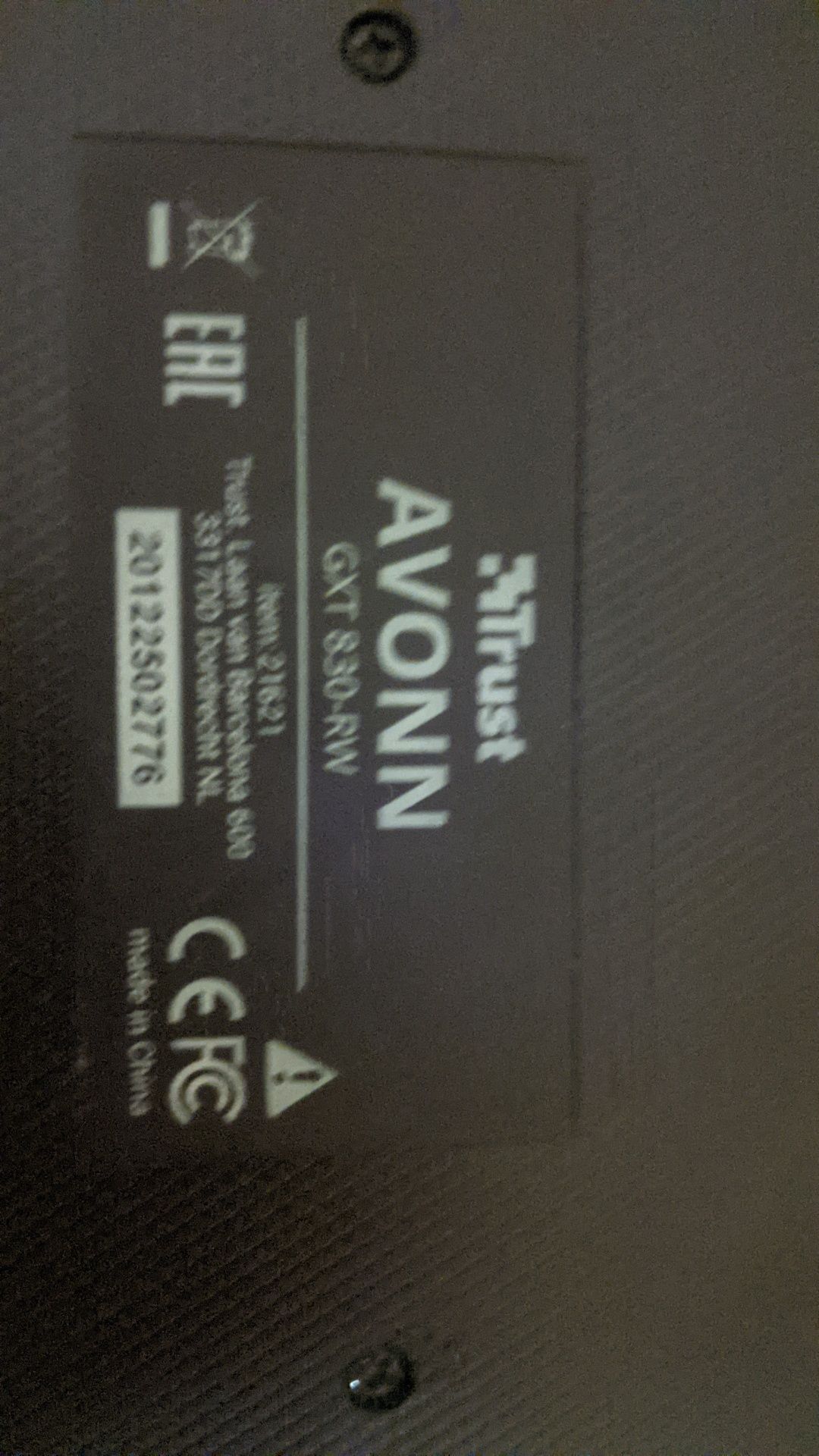 Klawiatura gamingowa Trust Avonn podświetlane klawisze GXT 830 RW