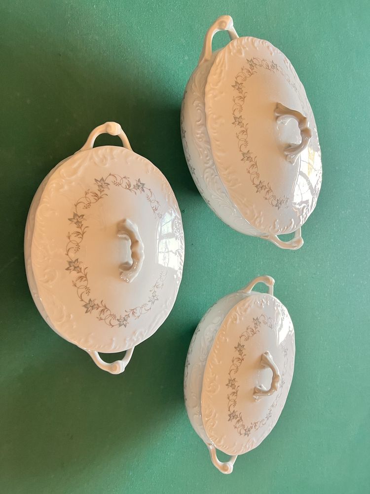 Conjunto de 3 Porcelanas SPAL