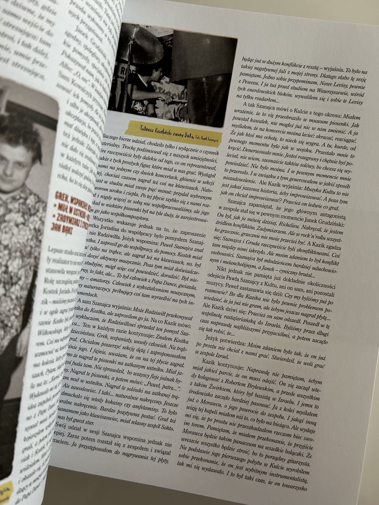Kult Biała Księga Wiesław Weiss, autograf