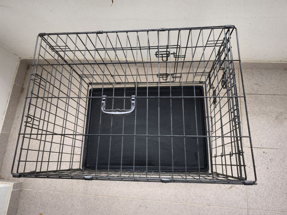 Jaula de metal para cães