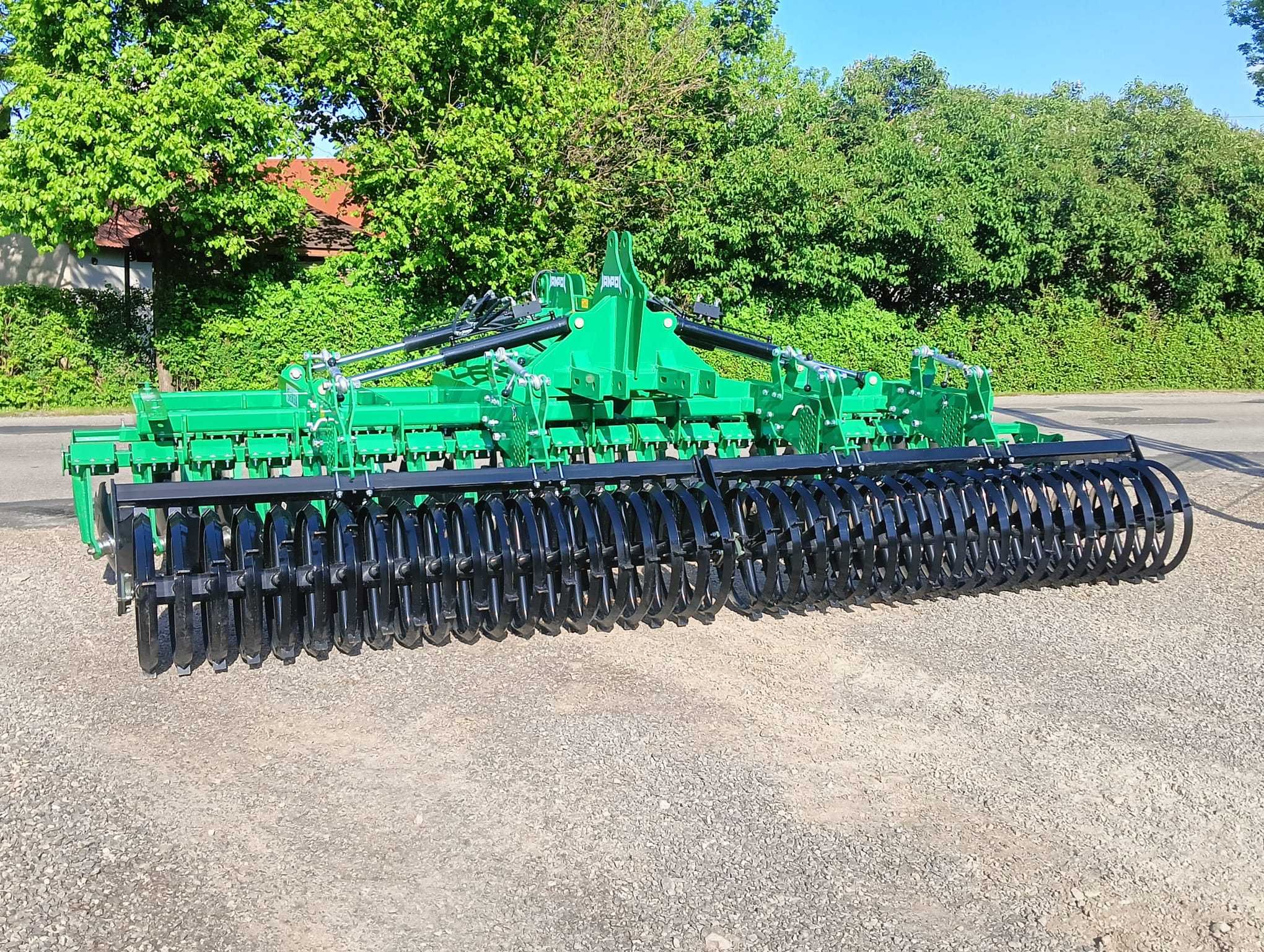 brona talerzowa hydrauliczna JANPOL SHREK 5m 560 talerz daszek 600 HIT