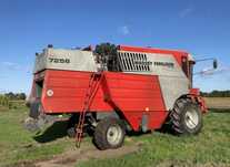 Massey Ferguson 7256 + Heder + Wózek  [CZĘŚCI]