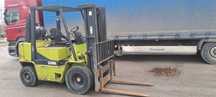Clark GPX40 4t wózek duplex LPG duże koła prześwit fv