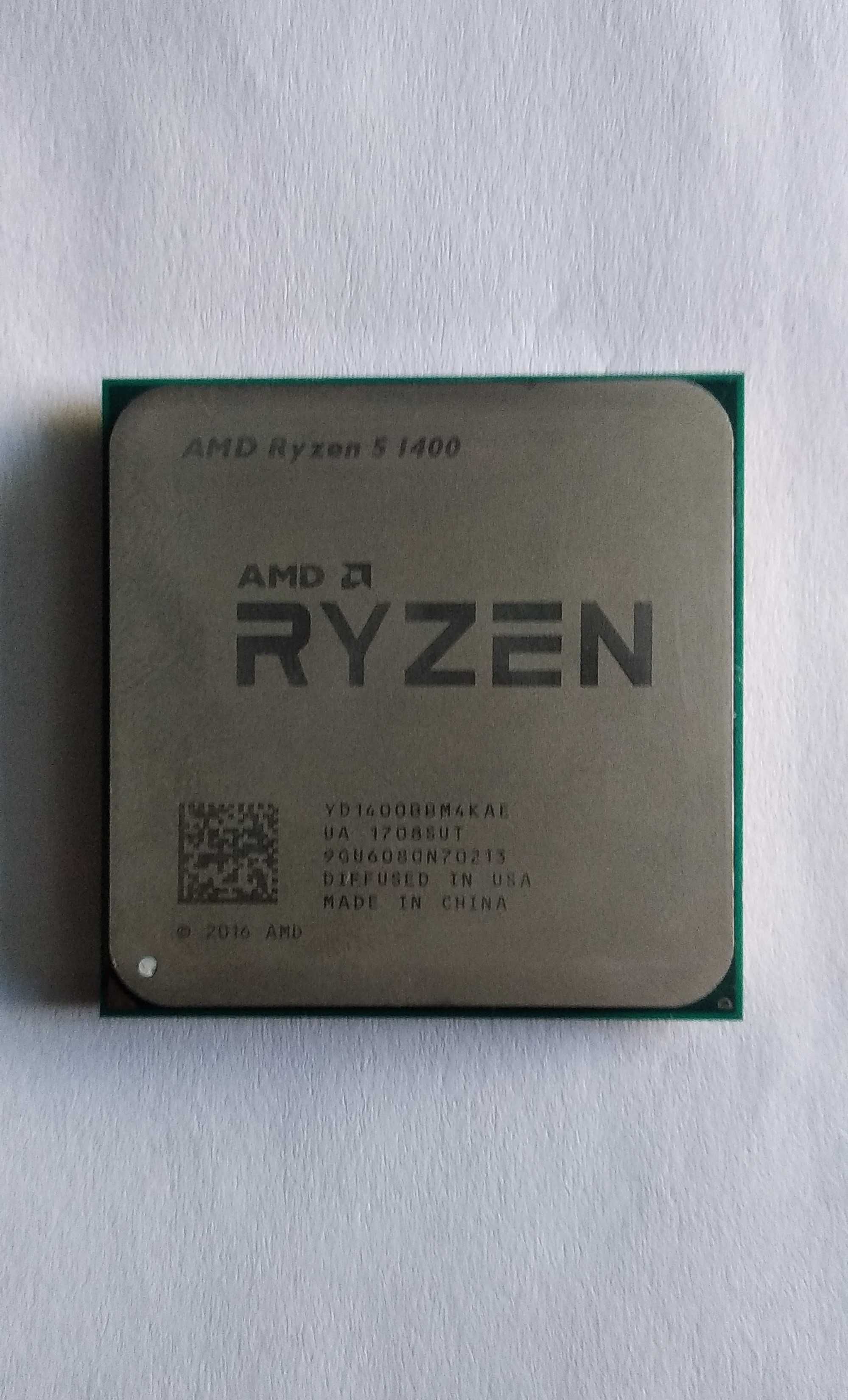 Ryzen 5 1400 + Боксовый кулер