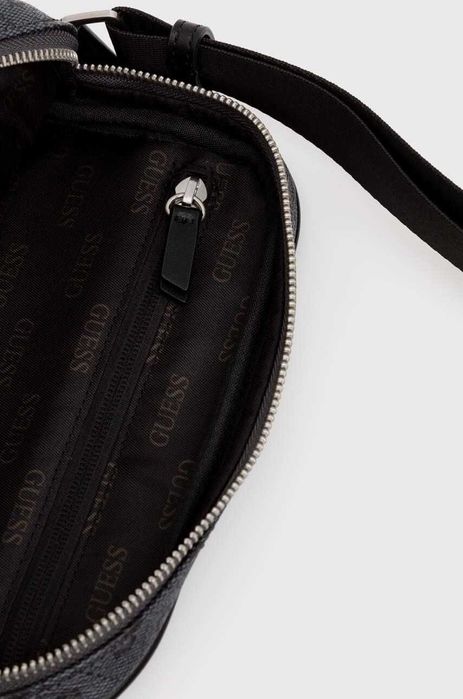 100% ОРИГИНАЛ Guess Milano серая мужская сумка