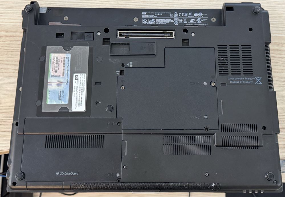 Ноутбук HP EliteBook 8530p, ОЗУ 4Gb, 128SSD + 128HDD.