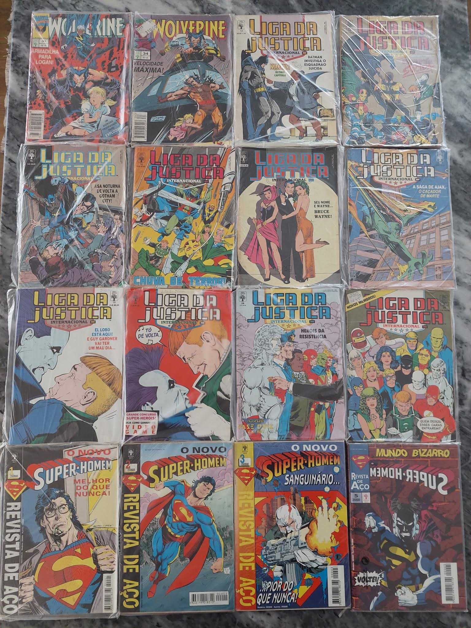 Lote 02 - 104 BD´s - Marvel e Dc