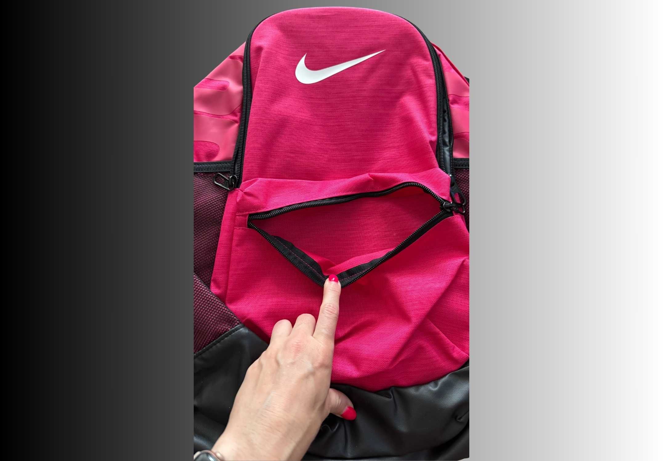 Różowy Plecak Szkolny NIKE Oryginalny Błyskawiczna Wysyłka - Sprawdź